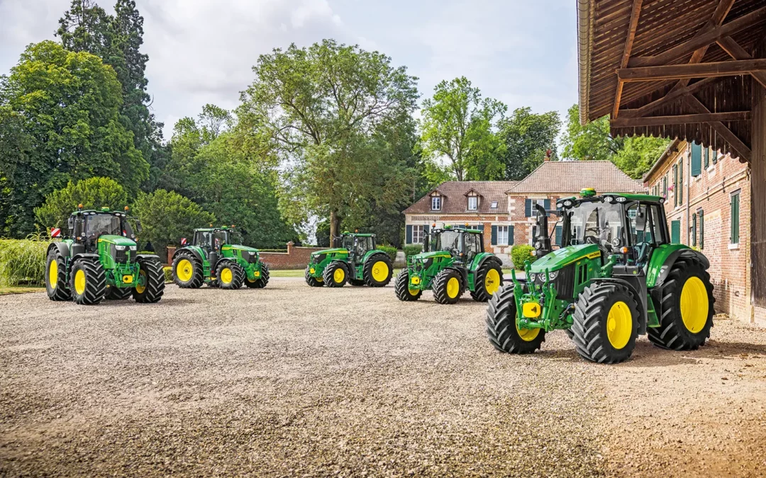 John Deere przedstawia nową serię ciągników 6M