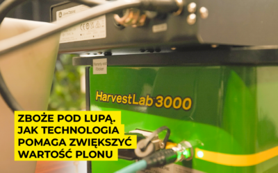 Zboże pod lupą. Jak technologia pomaga zwiększyć wartość plonu