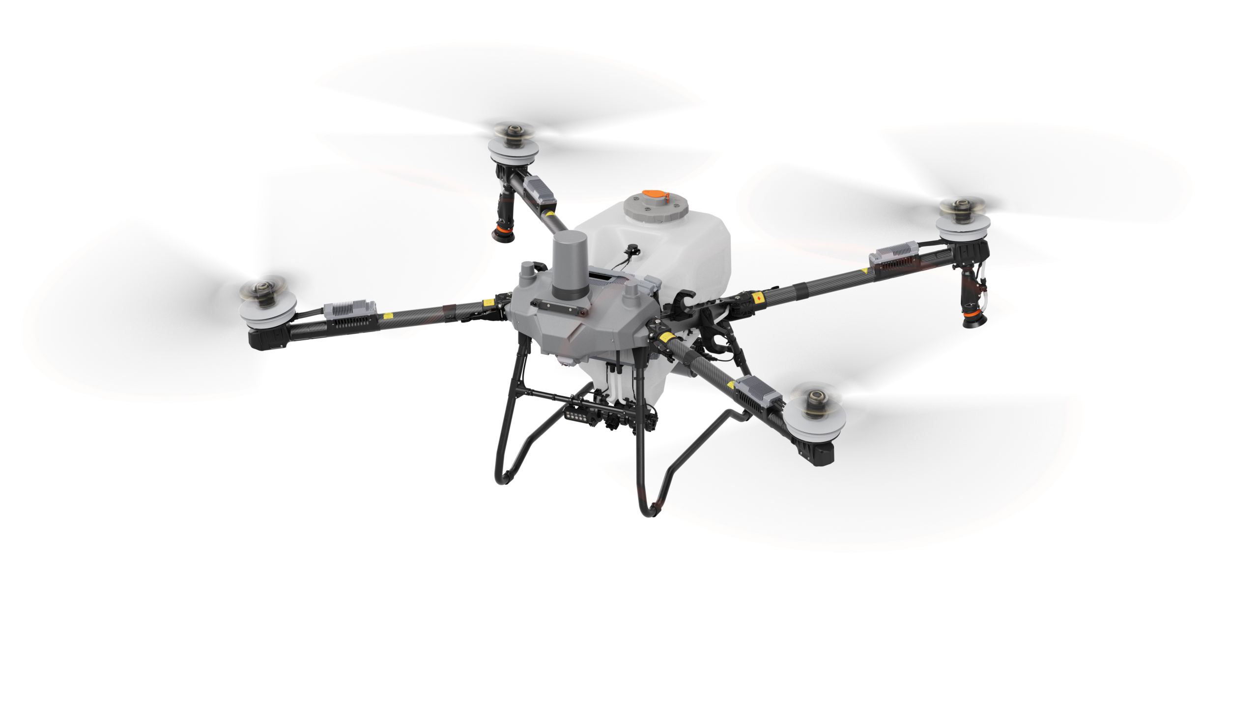 Dron rolniczy DJI Agras T70P w locie